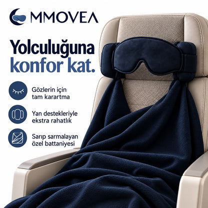 MMOVEA™ First Class 3'ü 1 Arada Seyahat Uyku Seti